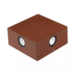 Уличный настенный светильник Arlight LGD-Wall-Quad-J18R-8W Warm White 021939