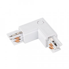 Коннектор угловой Arlight 024719 LGD-4TR-CON-L-INT-WH (C)