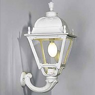 Уличный настенный светильник на штанге Fumagalli Simon U33.132.000.WXE27