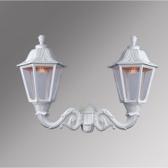 Уличный настенный светильник на штанге Fumagalli Noemi E35.181.000.WXE27