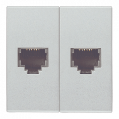 TF-розетка двойная Некст