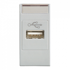 Розетка-USB 1-модульная