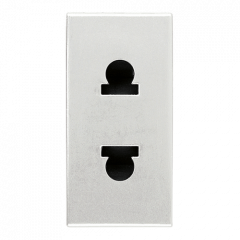 Розетка без заземления Некст евро-американский 1-модульная