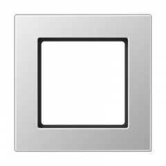 Рамка Jung A 550 термопласт алюминий - 1 пост