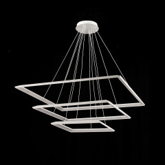 Подвесная люстра Luchera Квадро TLCU3-34/52/70-01/W/4000