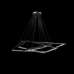 Подвесная люстра Luchera Квадро TLCU3-34/52/70-01/B/4000