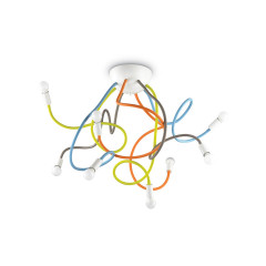 Потолочная люстра Ideal Lux Multiflex MULTIFLEX PL8 COLOR