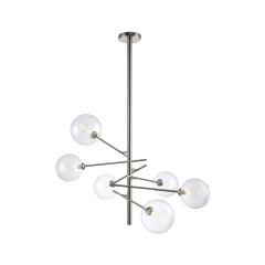 Люстра Crystal Lux MARCOS SP6 NICKEL