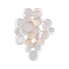 Бра Crystal Lux DESEO AP2 SILVER