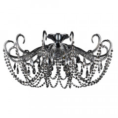 Светильник потолочный Crystal Lux IMPERIA PL6 CHROME/SMOKE