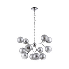 Светильник подвесной Crystal Lux MEDEA SP12 CHROME