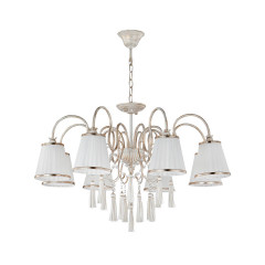 Люстра Crystal Lux OFELIA SP-PL8 WHITE