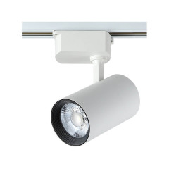 Cветильник трековый 1-фазный Crystal Lux CLT 0.31 006 30W WH