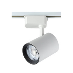 Cветильник трековый 1-фазный Crystal Lux CLT 0.31 006 40W WH
