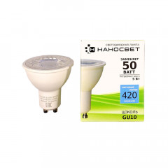 Светодиодная лампочка Наносвет LH-MR16-6/GU10/940 L279 GU10 5W