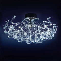 Потолочная люстра Citilux Streamer Trasparente EL327C08.0