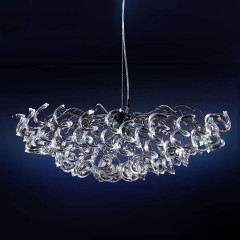 Подвесная люстра Citilux Streamer Trasparente EL327P15.0