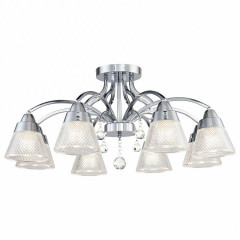 Люстра на штанге Freya Enrica FR2011CL-08CH