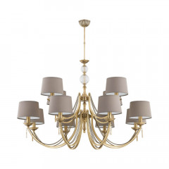 Люстра Kutek Zaffiro ZAF-ZW-8+4 (P/A)