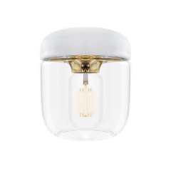 Плафон Umage Acorn white brass диаметр 14 высота 16 см