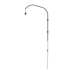 Основание для бра Umage Willow single black, провод с вилкой 1,5 м