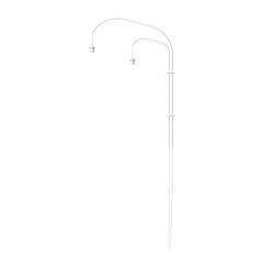 Основание для бра Umage double white, провод с вилкой 1,5 м