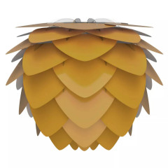 Плафон Umage Aluvia mini saffron yellow диаметр 40 см, высота 30 см