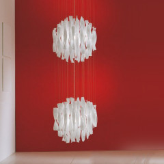 Светильник потолочный подвесной Axo Light SPAU45/2BCCRE27 AURA