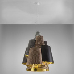 Потолочный подвесной светильник Axo Light SPMEL120NEXXE27 MELTING POT