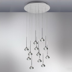 Светильник потолочный подвесной Axo Light SPFAIR12GRCRLED FAIRY