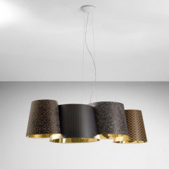 Потолочный подвесной светильник Axo Light SPMEL115NEXXE27 MELTING POT