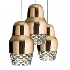 Потолочный подвесной светильник Axo Light SPFEDOR3ROBCGU1 FEDORA