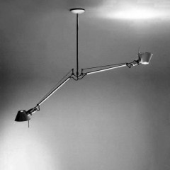 Светильник потолочный подвесной Artemide A036400 TOLOMEO SOSPENSIONE DUE BRACCI