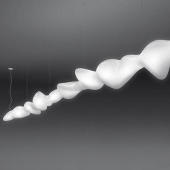 Светильник потолочный подвесной Artemide 1653010A+1655010A EMPIRICO SYSTEM SOSPENSIONE