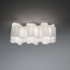 Накладной потолочный светильник Artemide 0694020A LOGICO MINI SOFFITTO 3 in linea