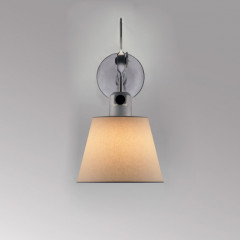 Накладной настенный светильник Artemide TOLOMEO PARETE diffusore 18 0780040A+1183010A