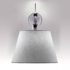Накладной настенный светильник Artemide TOLOMEO PARETE diffusore 32 0781010A+1186010A