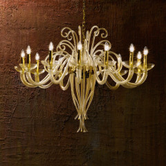 Светильник потолочный подвесной De Majo 060140K12_gold 6014 K12