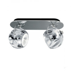 Настенно-потолочный светильник Fabbian Beluga Steel D57 G19 15