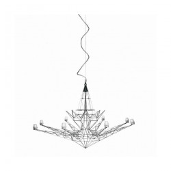 Светильник потолочный подвесной Foscarini 064007R1SP5ZI Lightweight H. 5 m Anodizzato