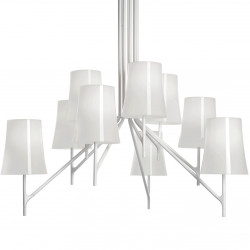 Светильник потолочный подвесной Foscarini 2210079SP5 10 Birdie 9 H. 5 m Bianco