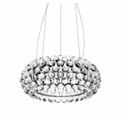 Foscarini 138007 16 — Светильник потолочный подвесной Caboche media Trasparente