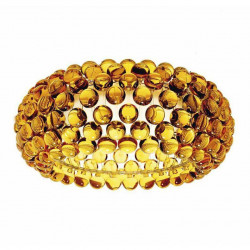 Накладной потолочный светильник Foscarini 138008 52 Caboche Giallo oro