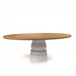 Стол Moooi MOTCWO2113 + MOTCFNA075W CONTAINER OVAL 210