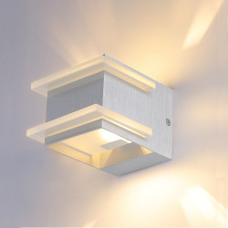 Накладной настенный светильник Crystal Lux CLT 421W AL