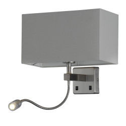 Накладной настенный светильник Crystal Lux JEWEL AP2 GREY