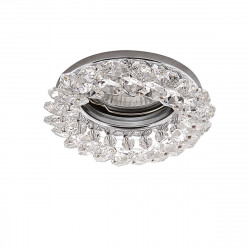 Светильник точечный встраиваемый декоративный с заменяемой ГЛН или LED лампой Lightstar Onora 030304