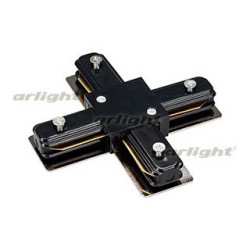 Крестовой коннектор Arlight 023118 LGD-B1P-X Black