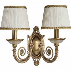 Накладной настенный светильник KUTEK Bibione (абажур) BIB-K-2 (P/A) P