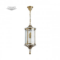 Уличный потолочный подвесной светильник CHIARO Мидос 802011104